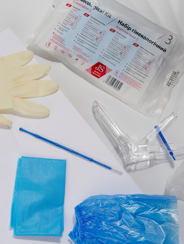 Набор гинекологический №3, JS (зеркало зеркало М)