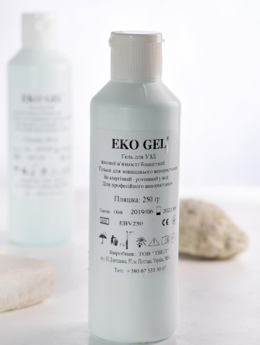 Гель для УЗИ "EКO GEL", Украина (250 г) голубой