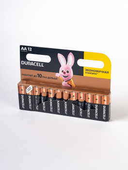 Батарейки пальчиковые (АА)DURAСELL 1.5V (12шт/уп)