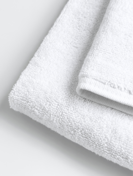 Полотенце махровое, белое (70*140см), Турция