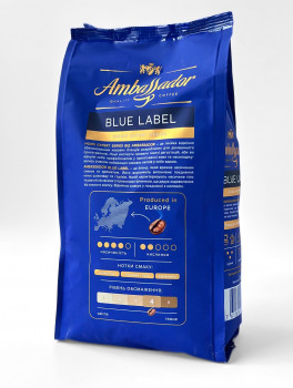 Кофе в зернах Ambassador Blue Label, 1000 г