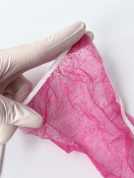 Трусики женские одноразовые S/M, малиновые (50 шт) RIO