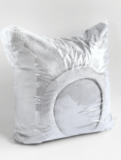 Чехол плюшевый с отверстием (пошив по индивид. размерам), светло-серый (300 г/м²)