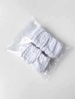 Напульсники, нарукавники для умывания, белые CHILA™