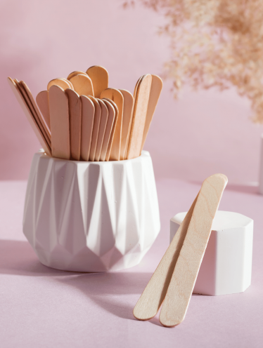 Шпатель 15 см деревянный для депиляции (100 шт/уп)