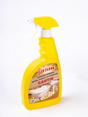 САН КЛИН для сантехники и кафеля (750мл)