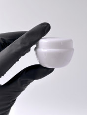 Баночка косметическая 10 мл, белая