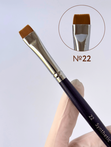 Косметическая кисточка для бровей Creator Synthetic № 22