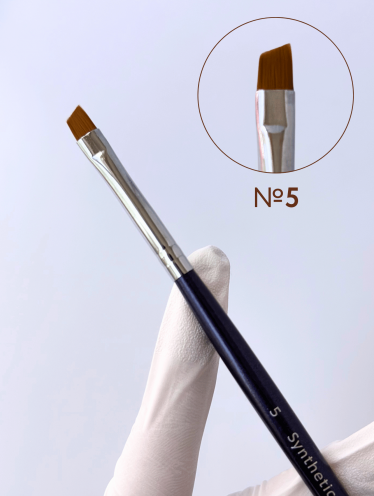 Косметическая кисточка для бровей Creator Synthetic № 5