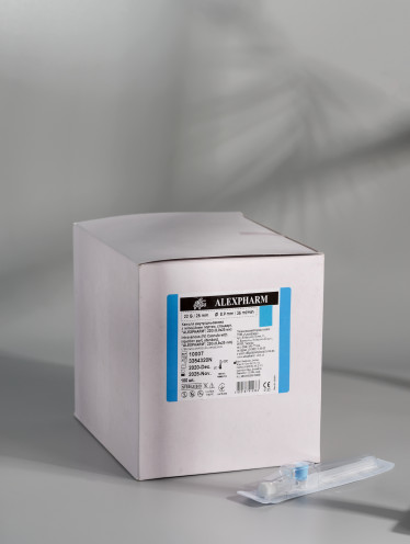 Катетер внутривенный, с портом 22G, Alexpharm (100 шт/уп)