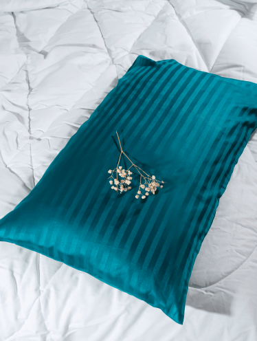 Наволочка 70*70 см САТИН, Изумрудный