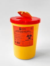 Контейнер ВОЛЕС для сбора игл и медицинских отходов, 0,7л