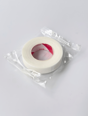 Скотч для ламинирования ресниц, силиконовый перфорированный белый (9 м)