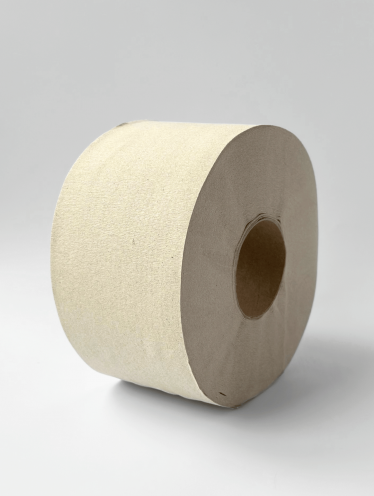 Туалетная бумага Джамбо 120 м, 1-слойная, серая