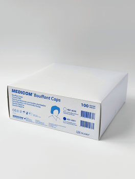 Шапочка Шарлота, блакитна (100 шт)