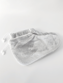 Шкарпетки для парафінотерапії, світло-сірі