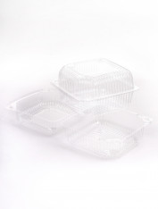 Ланч-бокс прозрачный Маленький (IT-20,22 ) 750мл (1200 шт/ящ)