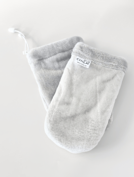 Перчатки для парафинотерапии, светло-серые