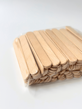 Шпатель МИНИ 9 см деревянный для депиляции (100 шт/уп)