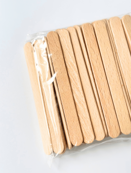 Шпатель 15 см деревянный для депиляции (100 шт/уп)