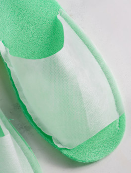 Тапочки ЕКОНОМ, з зеленою підошвою