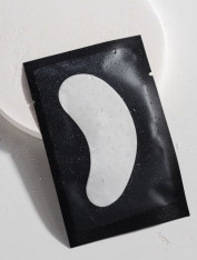 Патчи под глаза для наращивания ресниц, черные (50 шт/уп)