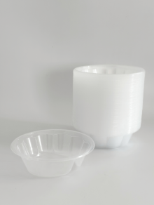 Креманка одноразова d=11см, прозора (100 шт/уп)