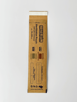 Крафт-пакеты 50х200 мм коричневые ProSteril (100 шт)
