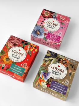 Чай цветочный LOVARE 48г (1.5г*32 шт), пакетированный, АСОРТИ