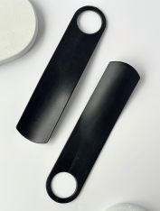 Лопатка для обуви черная, 20 см (30 шт/уп)
