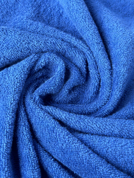 Полотенце махровое, синее (50*90см), Узбекистан